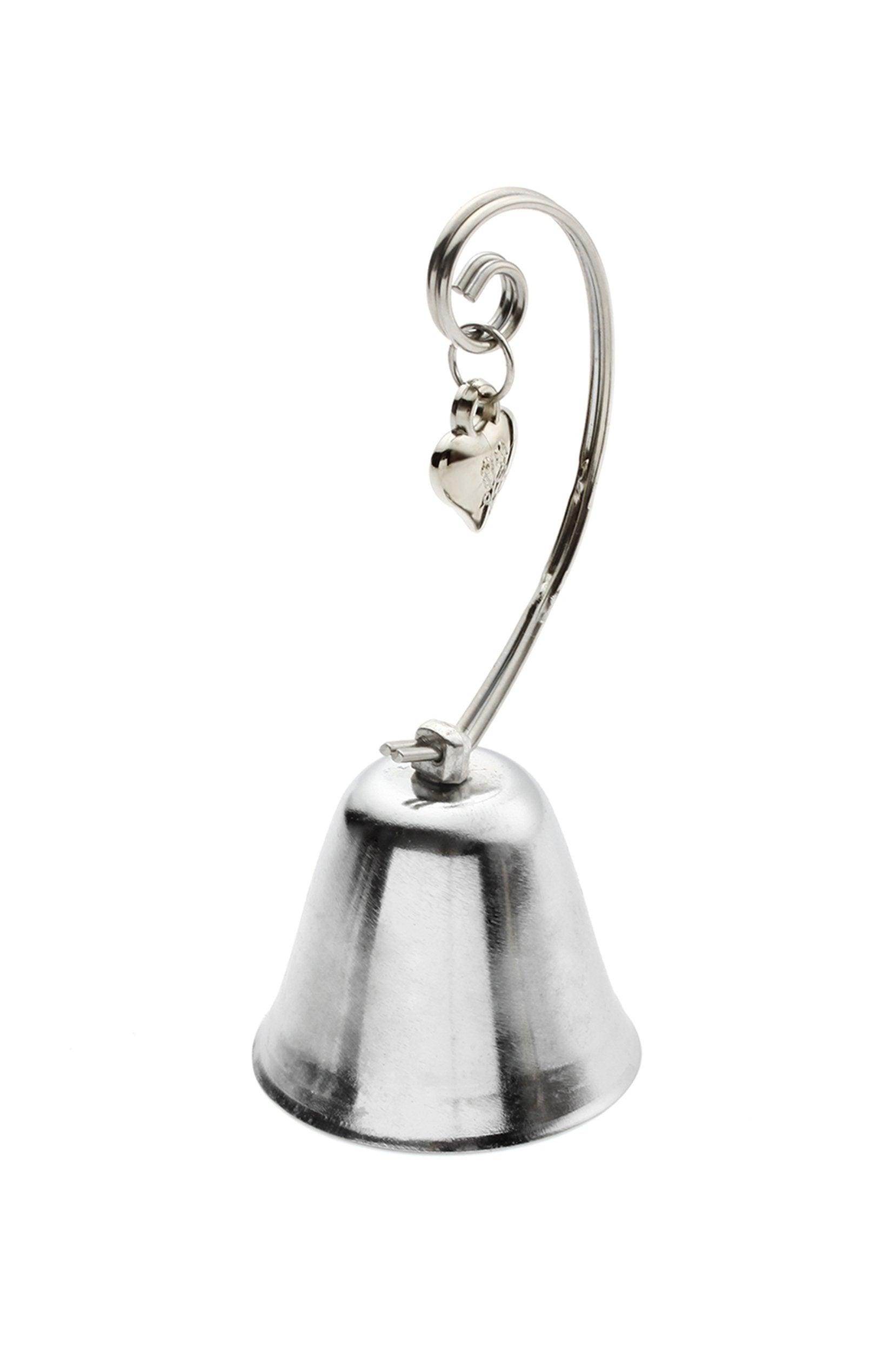 Silver Wedding Bell Wedding Table Card Holders CGF0216 (Set of 6 pcs) - COCOMELODY